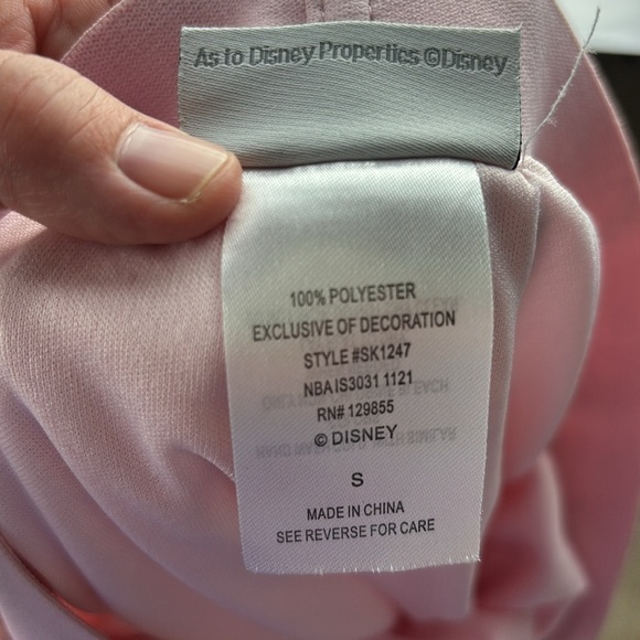 Disney Bippity Boppity Boutique Pink Sequin Tulle Skirt - Small - Picture 7 of 8